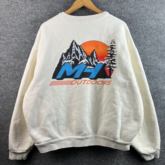 Madhappy Other - Madhappy Outdoors Logo Crew Neck Sweatshirt Gray size L